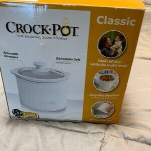 Rival Crock Pot 1.5 Quart Stoneware Slow Cooker Model 3215 New
